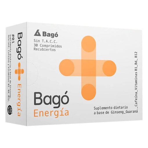+Energía bagó 30 comprimidos