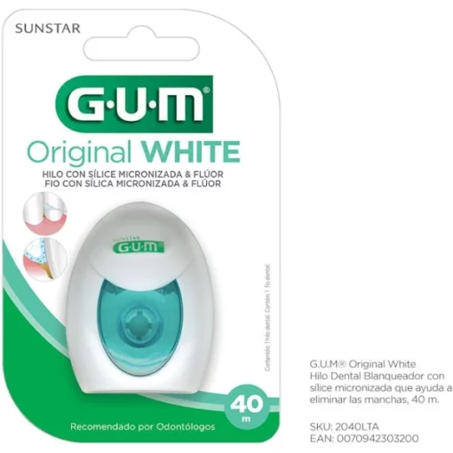 Hilo Dental Gum Original White x 40 m