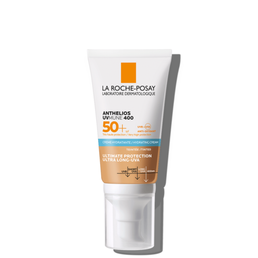 La roche-posay crema hidratante FPS 50+ con color