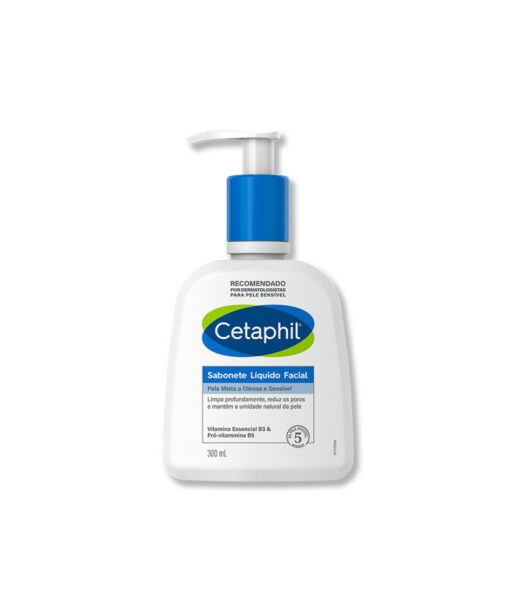 Cetaphil Limpiador facial diario para pieles grasas 300ml