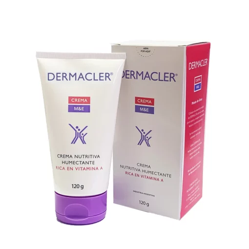 Dermacler crema nutritiva humectante rica en vitamina A 120gr
