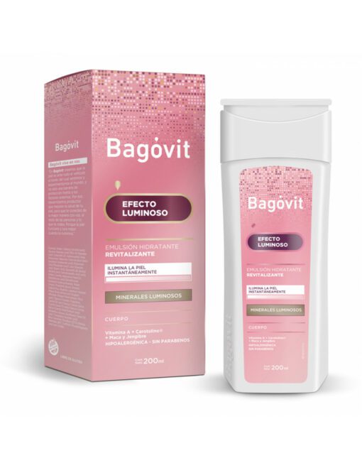 Bagovit emulsión hidratante efecto luminoso 200ml