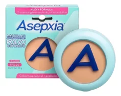 Asepxia polvo compacto tono beige claro