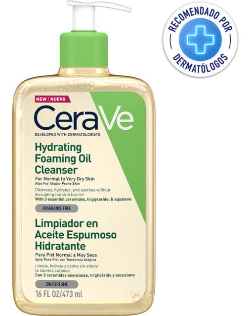 Cerave Limpiador en Aceite Espumoso Hidratante
