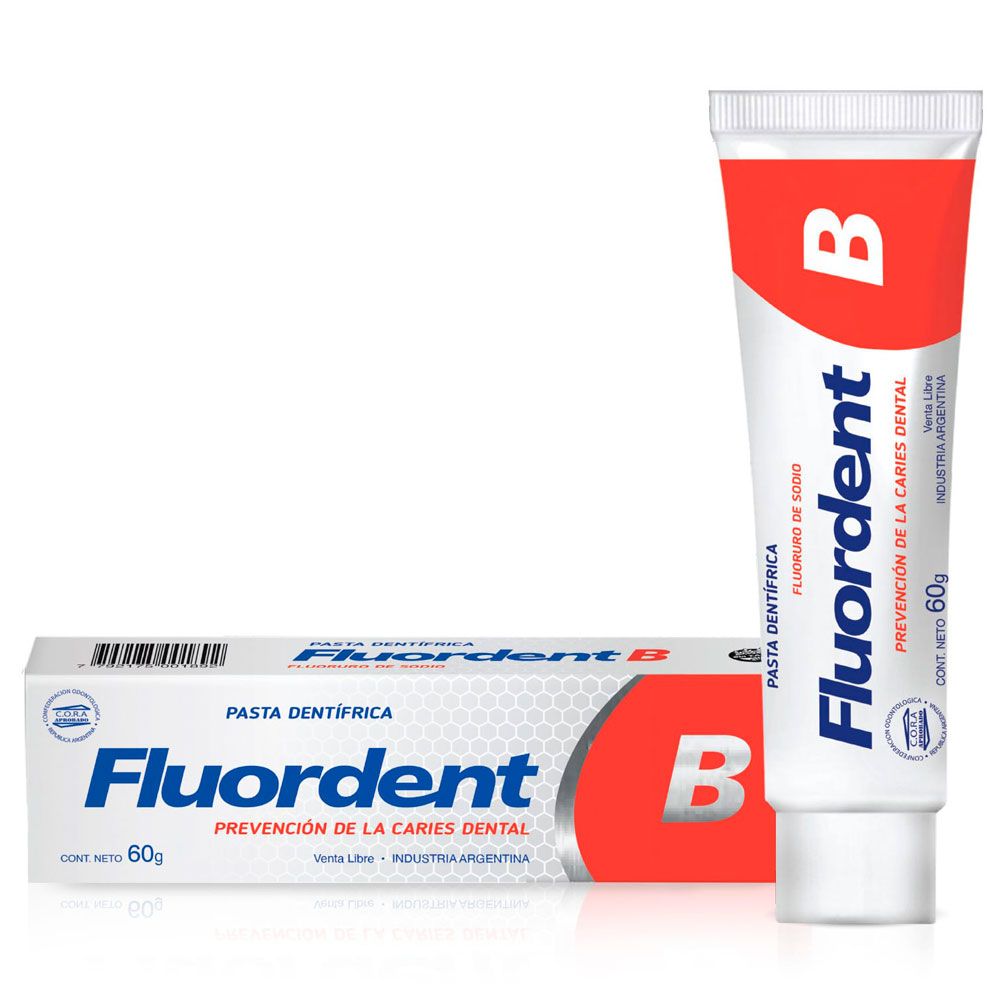 Fluordent B pasta dentífrica X60gr