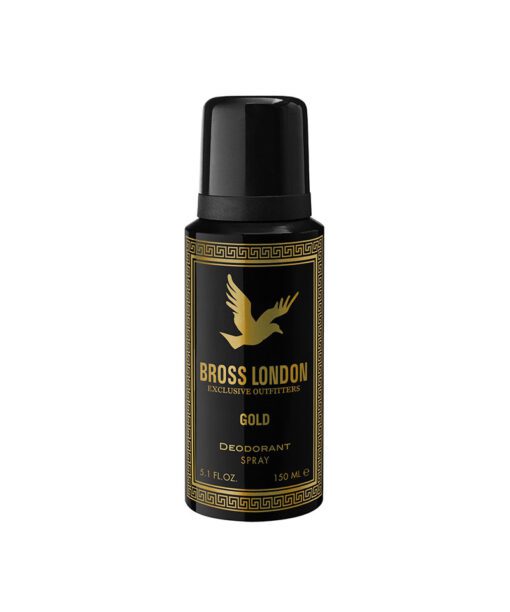 Bross london gold deodorant X150ml