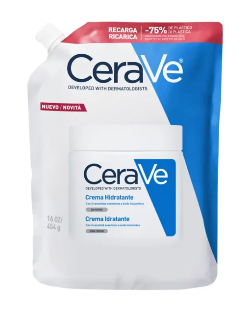 Cerave crema hidratante X454 gr refill
