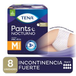 Tena pants nocturno X8 unidades talle M