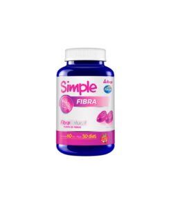 Simple fibra pastillas de goma X60u