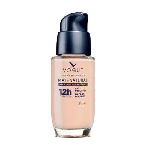 Base de maquillaje vogue mate natural Color natural