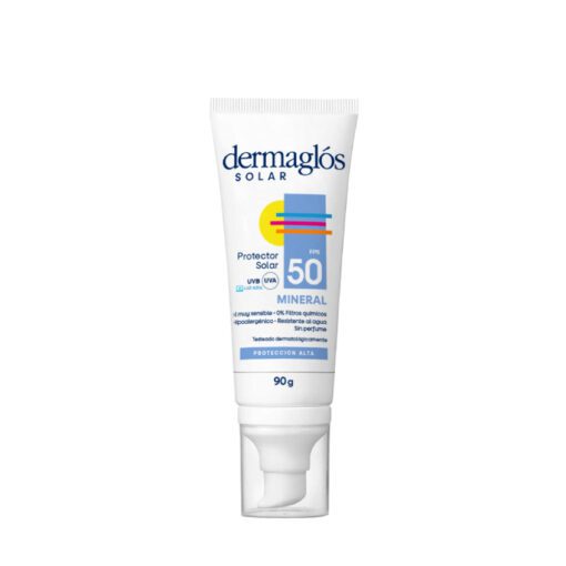 Dermaglos protector solar mineral FPS 50+ X90ml
