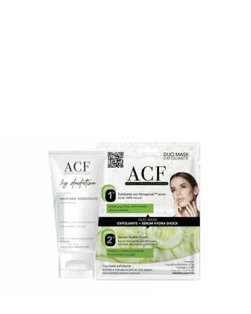 COMBO ACF MASCARA HIDRATANTE + DUO MASK