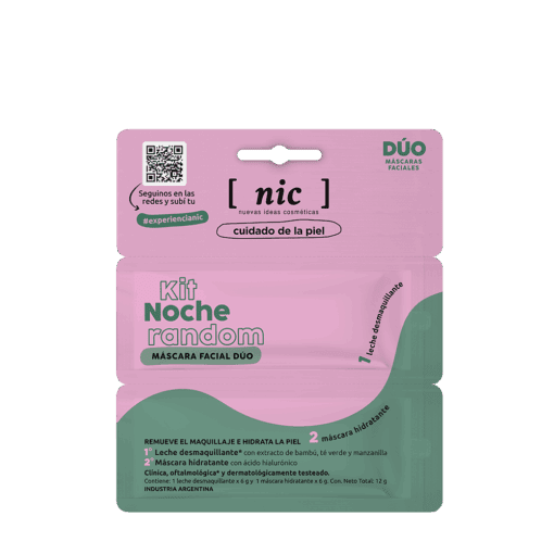 NIC FACIAL DUO NOCHE RANDOM 2X6GR MASC