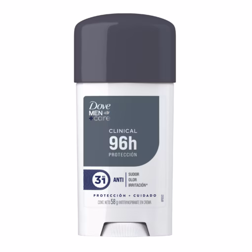 Dove men care clinical en crema 96hs de protección