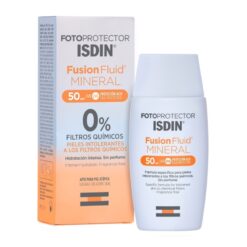 Isdin fusion fluid mineral SPF 50.