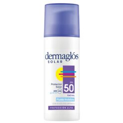 Dermaglos solar facial fluido invisible FPS 50 X50gr
