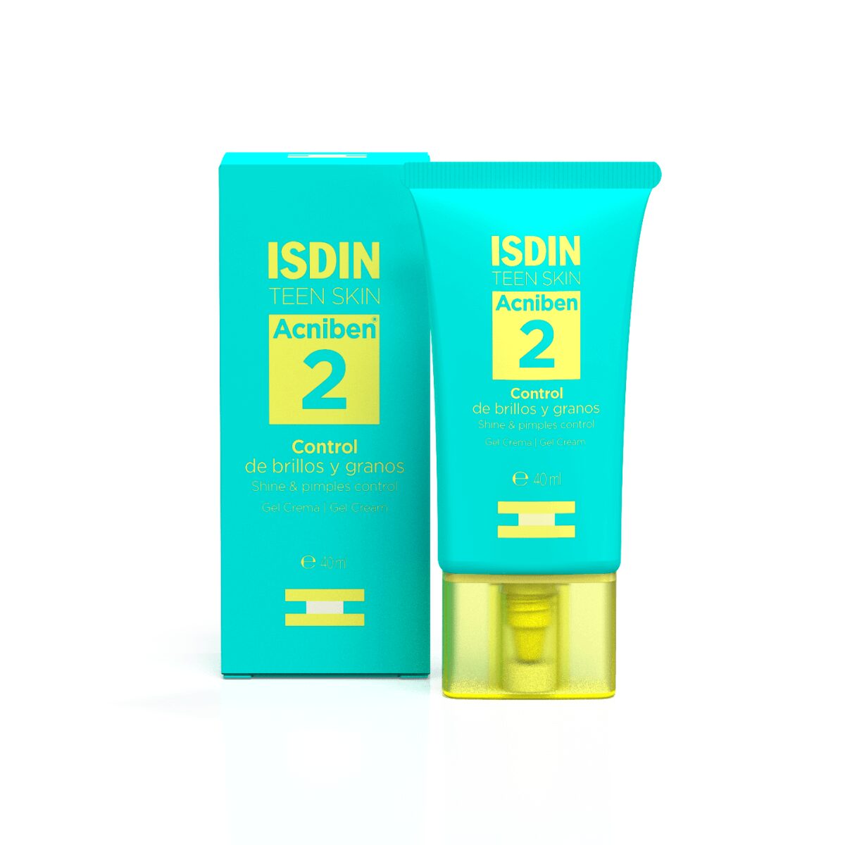 Isdin acniben Control de brillos y granos Gel crema X40ml