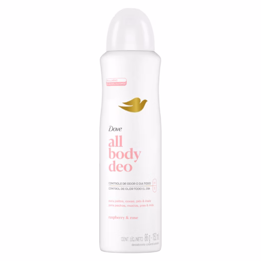 Dove all body deo raspberry & rose X150gr