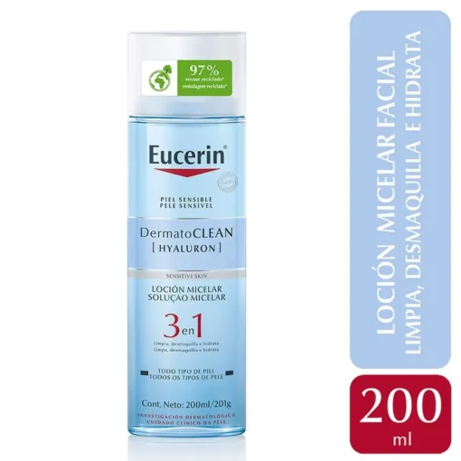Eucerin dermatoclean agua micelar X200