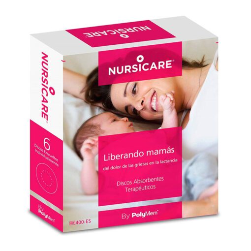 Nursicare apósitos para lactancia discos absorbentes terapéuticos X6 unidades