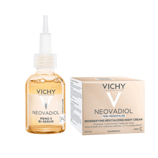 Vichy combo neovadiol meno 5 bi-serum + crema hidratante de noche