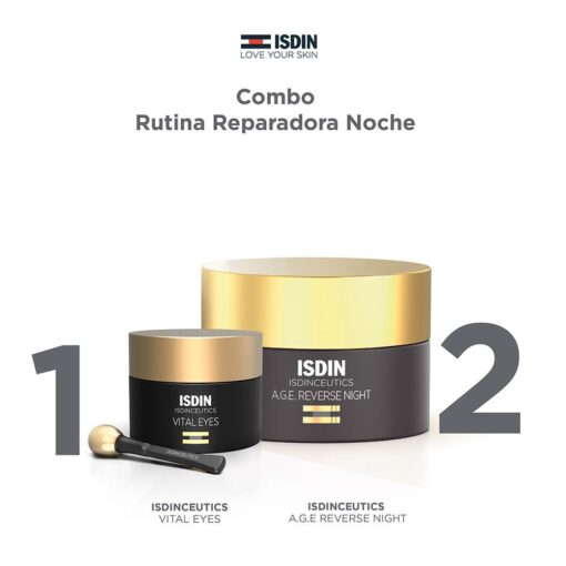 Isdin combo rutina reparadora noche