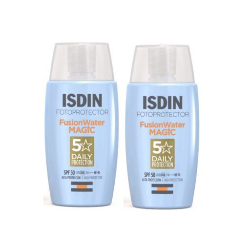 combo Isdin: fusion water magic FPS50 X2 unidades