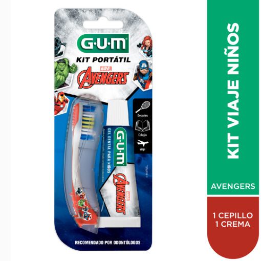 Gum kit viajero infantil avangers