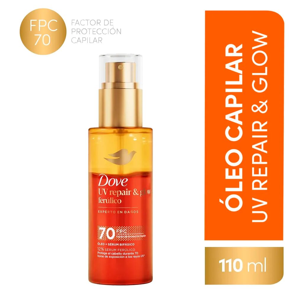 Dove oleo capilar UV repair & glow ferúlico X110ml