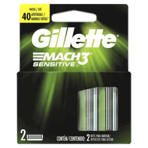 Gillette mach 3 sensitive repuestos para afeitar X2