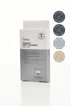 Coony premium tiras nasales de limpieza profunda X6