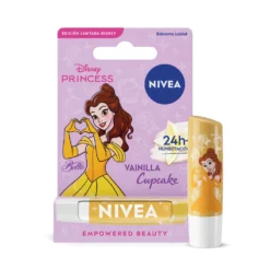 Nivea balsamo labial disney princess vainilla cupcake