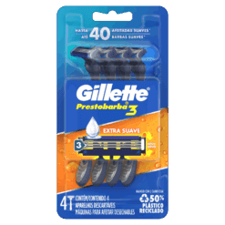 Gillette prestobarba 3 X4 maquinas de afeitar