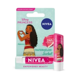 Nivea balsamo labial disney princess watermelon sorbet