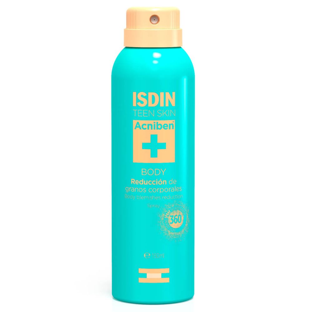 Isdin acniben oily skin body spray X150ml