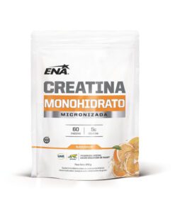 ENA creatina monohidrato micronizada sabor naranja X342gr