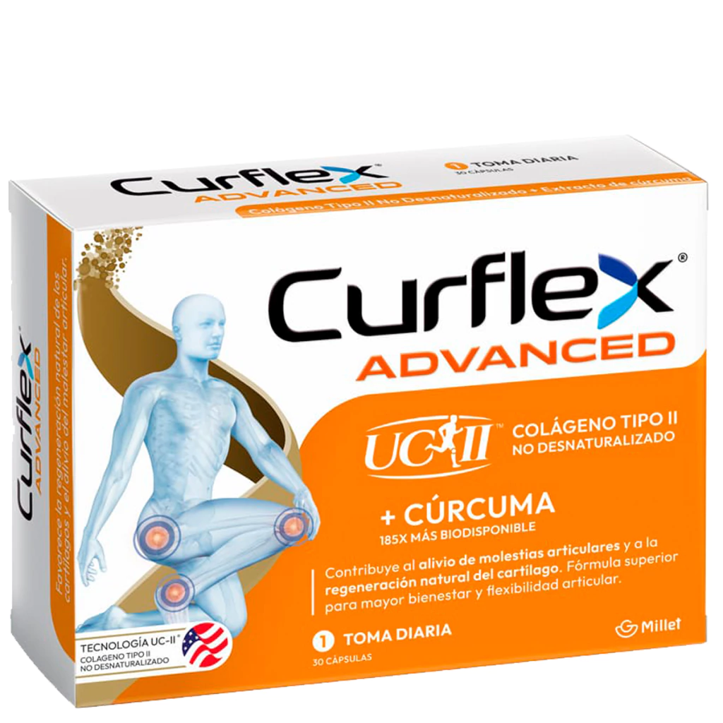 Curflex advanced + curcuma X30 capsulas