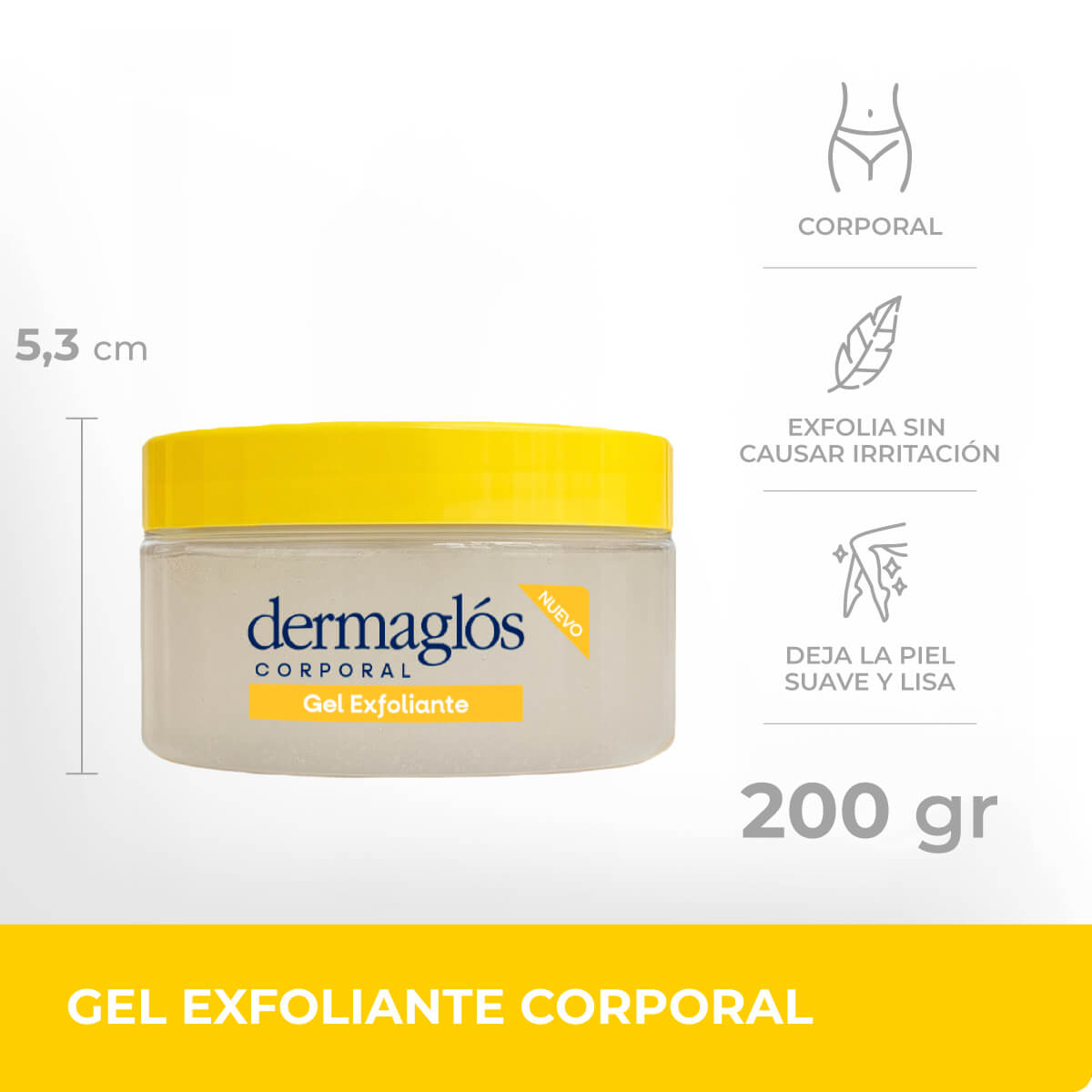Dermaglos gel exfoliante corporal X200gr - Imagen 2