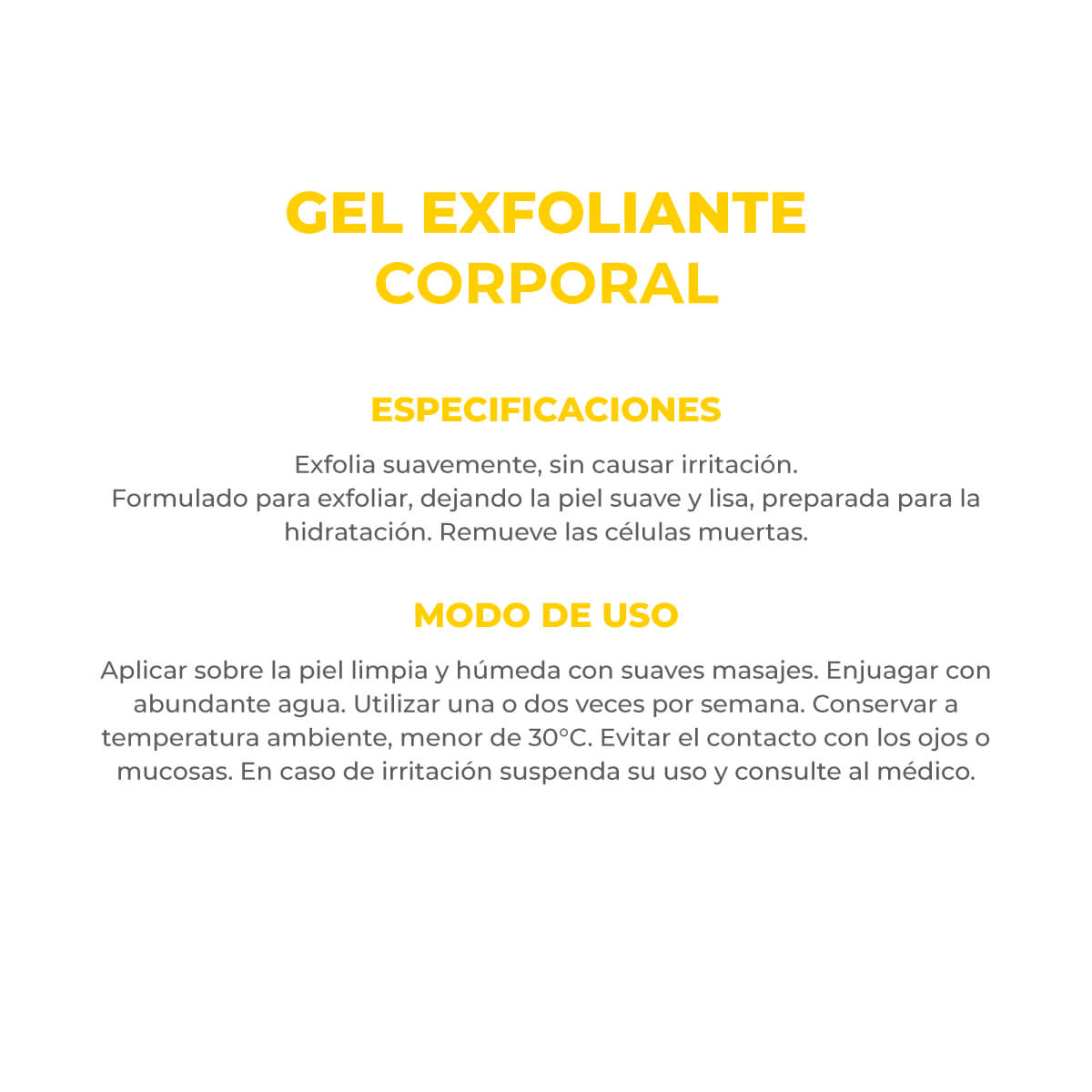 Dermaglos gel exfoliante corporal X200gr - Imagen 4