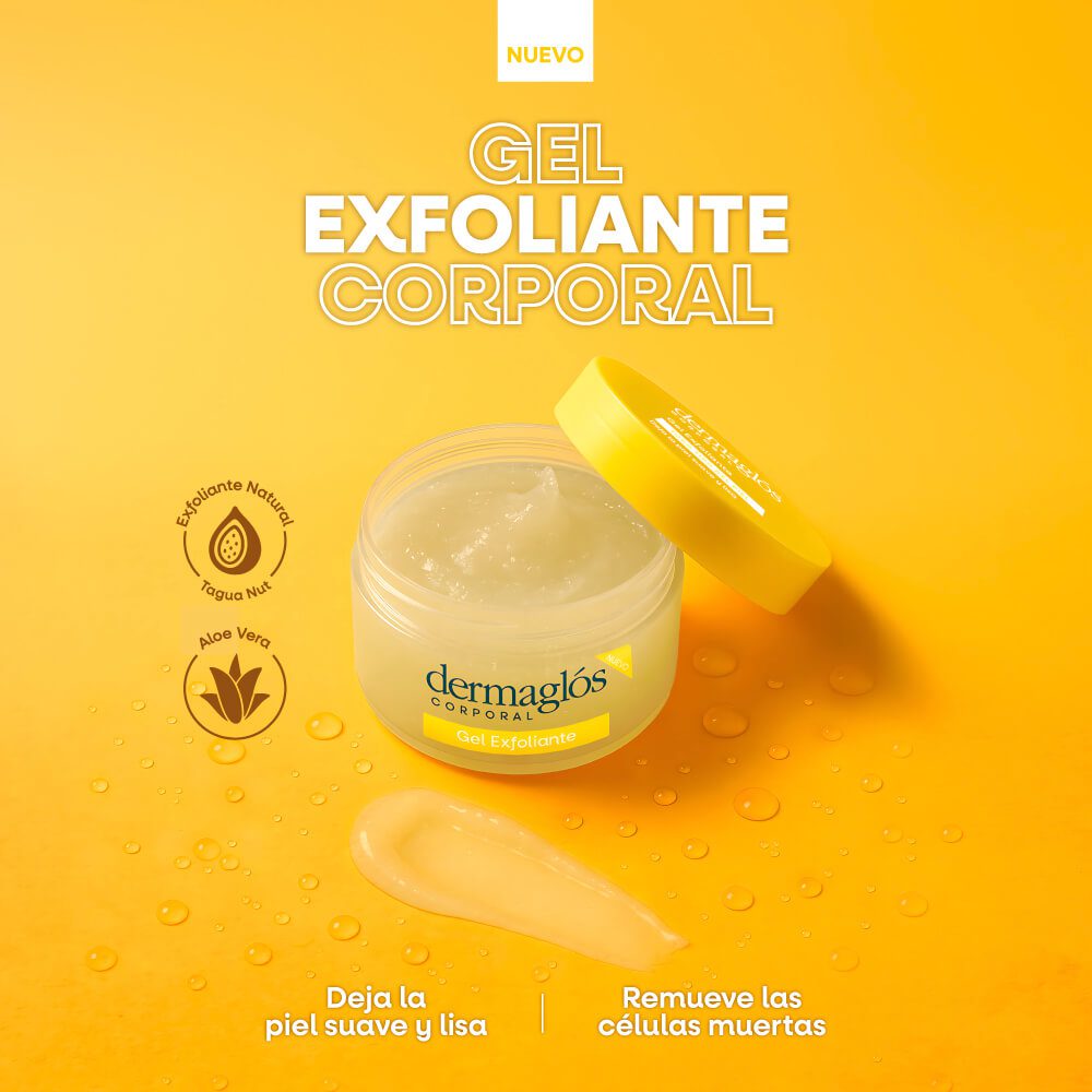 Dermaglos gel exfoliante corporal X200gr - Imagen 5