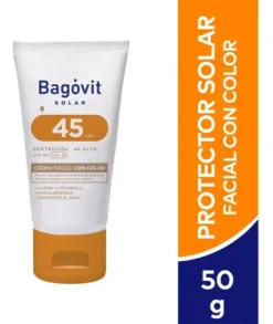 Bagovit solar facial FPS 45 con color X50gr