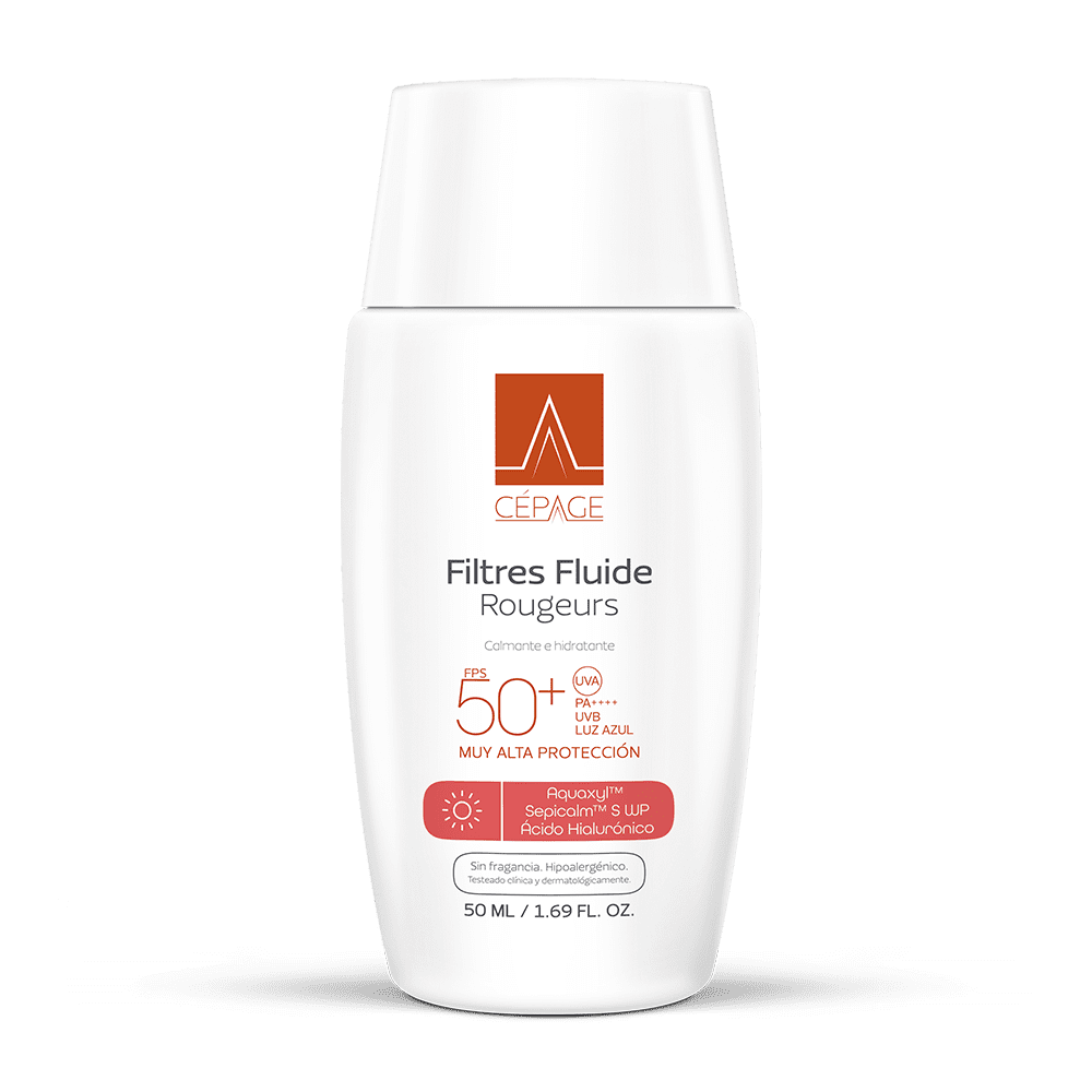 Cepage filters fluide rougeurs FPS 50+ X50ml