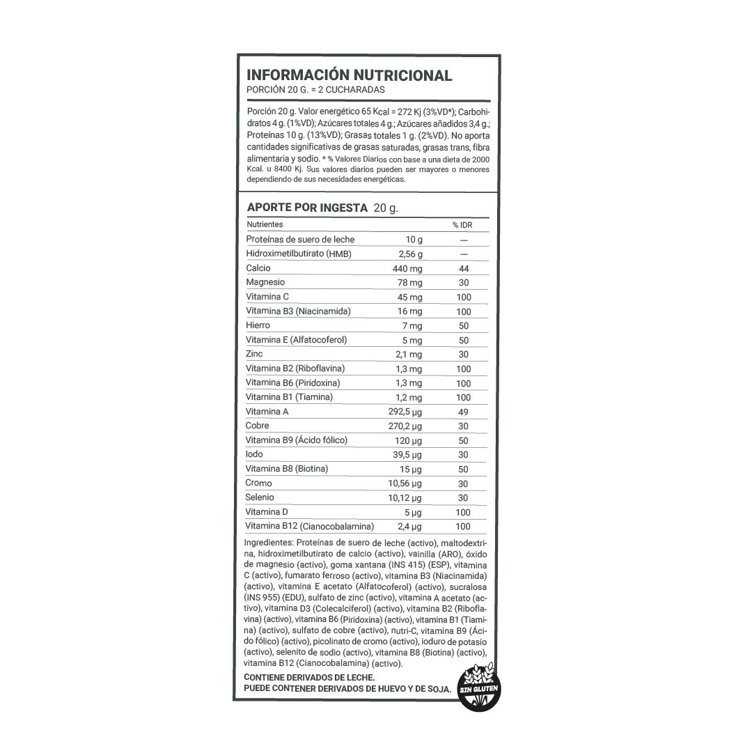 Vitaneral Natufarma sabor vainilla X240gr - Imagen 2