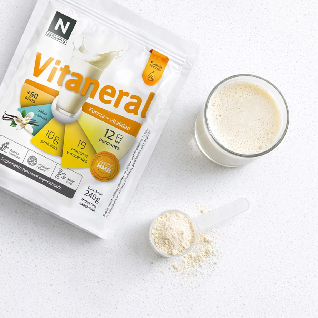Vitaneral Natufarma sabor vainilla X240gr - Imagen 3