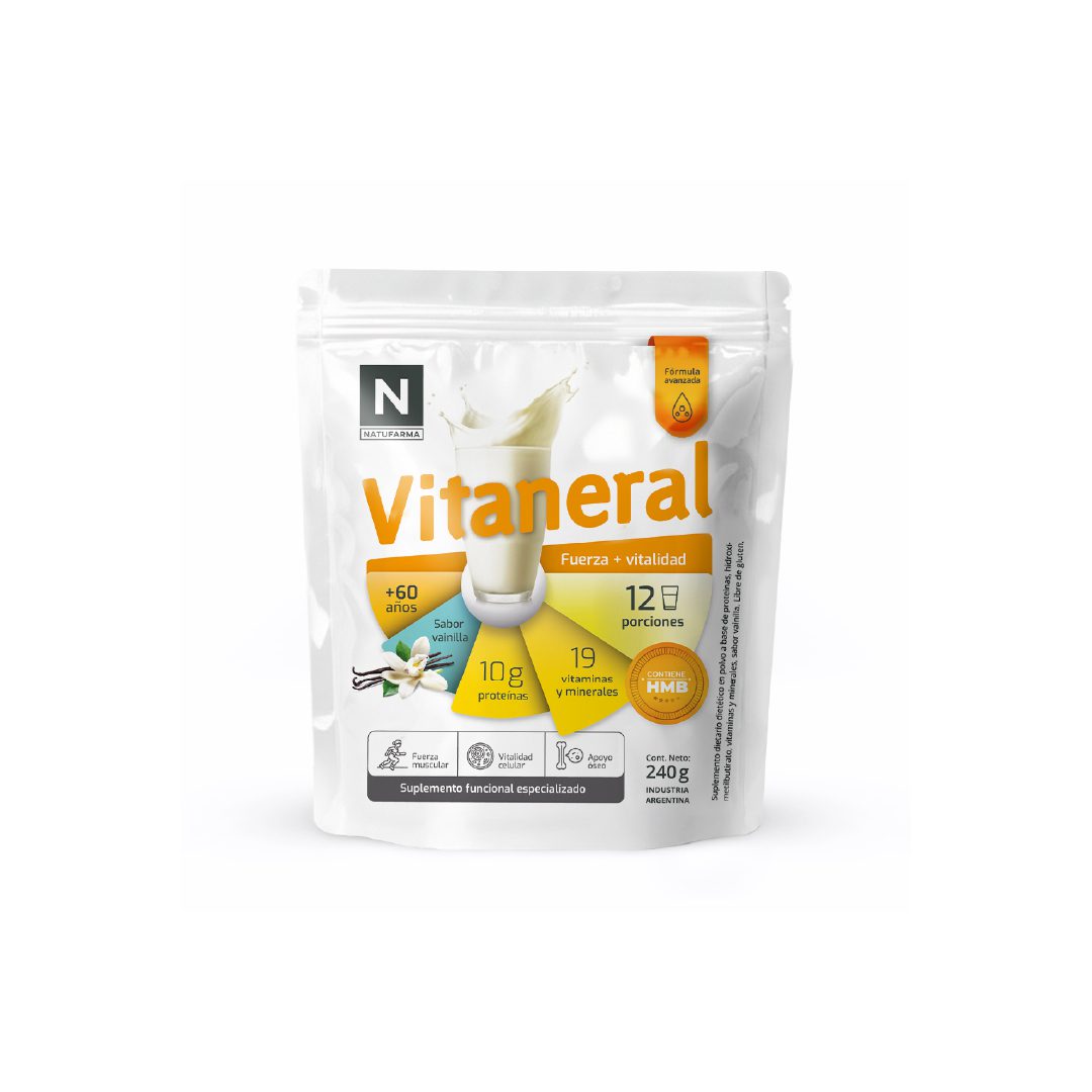 Vitaneral Natufarma sabor vainilla X240gr