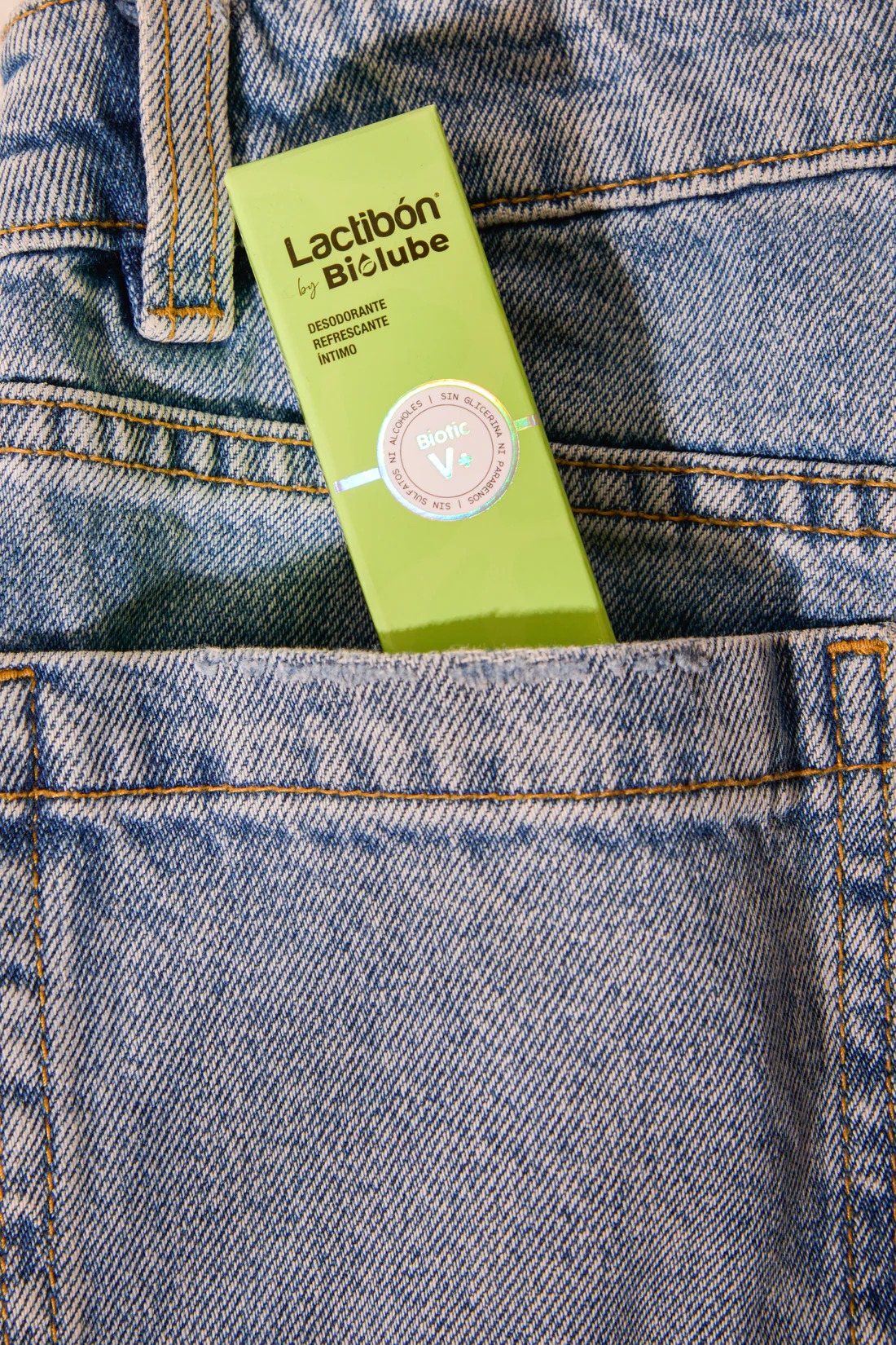 Lactibon by biolube Bruma desodorante y refrescante íntima X35gr - Imagen 3