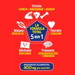Alternative view of Holo magnesio total sabor multifruta X300gr