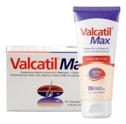 Compra valcatil max capsulas X30 y te llevas DE REGALO valcatil max shampoo X150ml