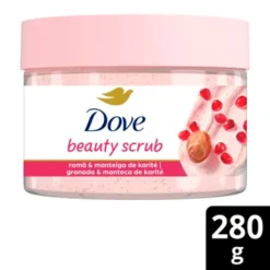 Dove exfoliante corporal granada y manteca de karite X280g