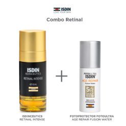 Combo isdin retinal intense 50ml + foto ultra age repair fw 50+ - 50ml